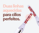 Modelador para cílios com controle de temperatura
